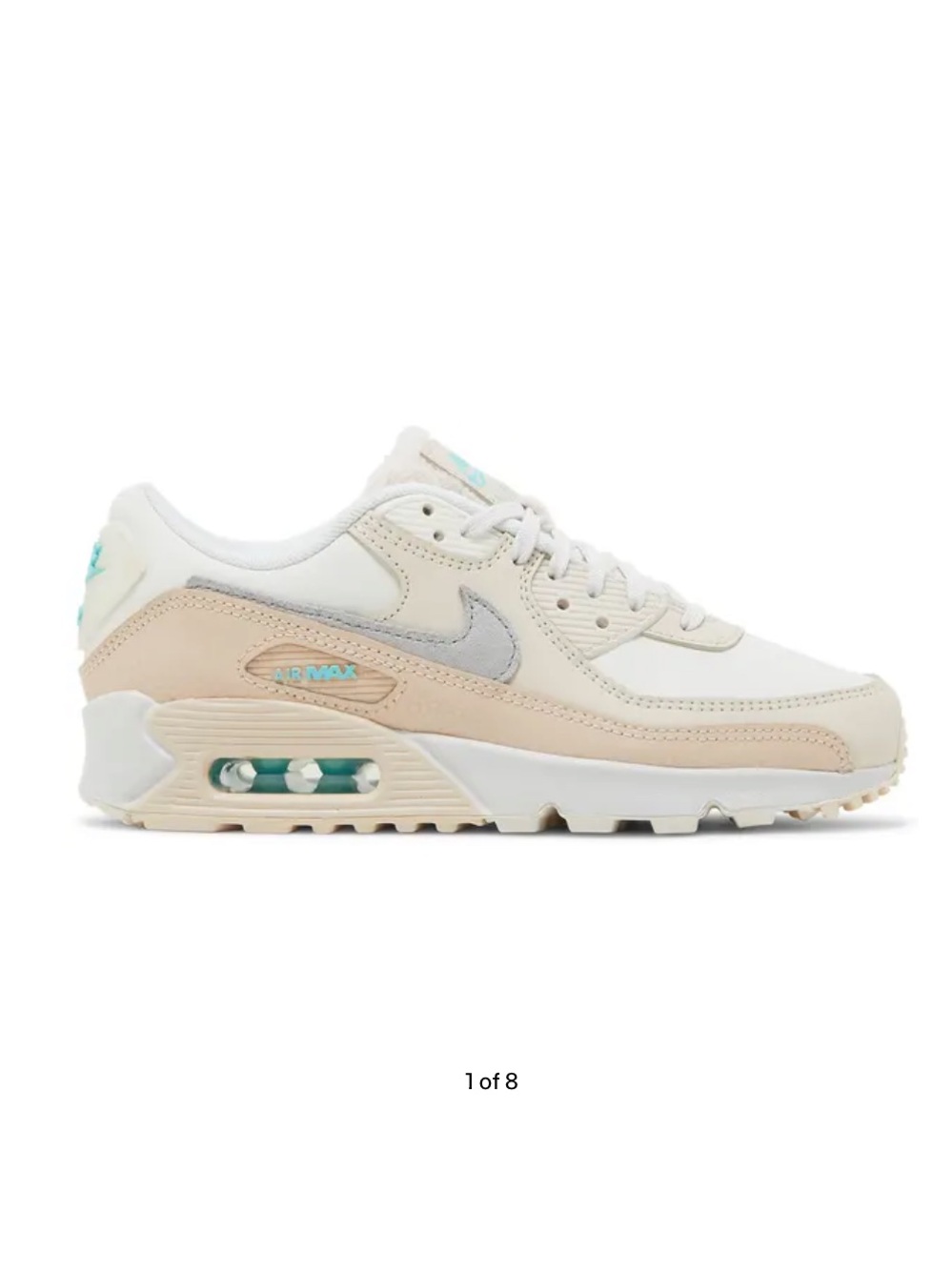 Nike Women's Air Max 90 "Mama" Edition Cream Sneakers (5)